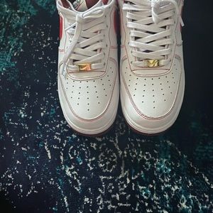 First use white team af1